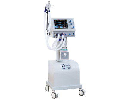 Medical Trolley Ventilator with Air-compressor